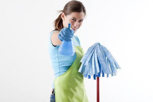 Professional house cleaning service in a Knightsbridge residential property