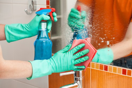 Office cleaning in Knightsbridge with attention to detail in a premium workspace