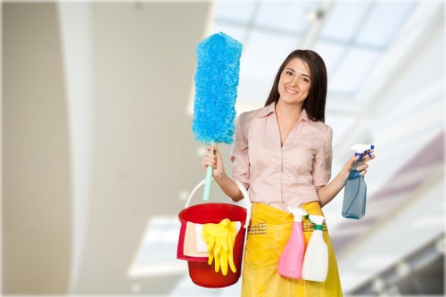 Local cleaner working in a Knightsbridge townhouse